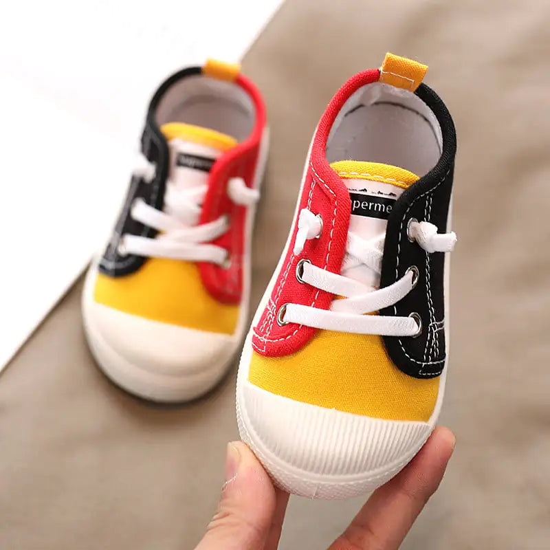 Oroscent™ Children's Canvas Shoes - Baby Cloth Indoor Footwear - oroscent
