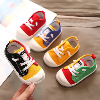 Oroscent™ Children's Canvas Shoes - Baby Cloth Indoor Footwear - oroscent