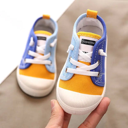 Oroscent™ Children's Canvas Shoes - Baby Cloth Indoor Footwear - oroscent
