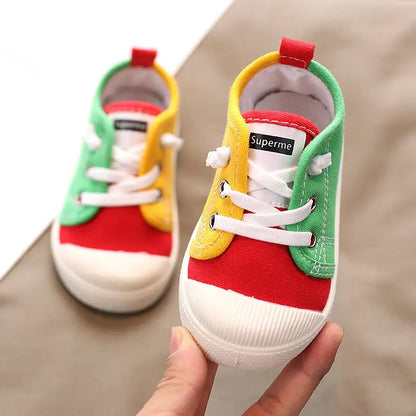 Oroscent™ Children's Canvas Shoes - Baby Cloth Indoor Footwear - oroscent
